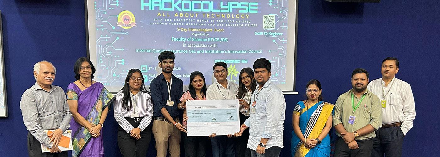 Shriyash Patil at the Hackathon